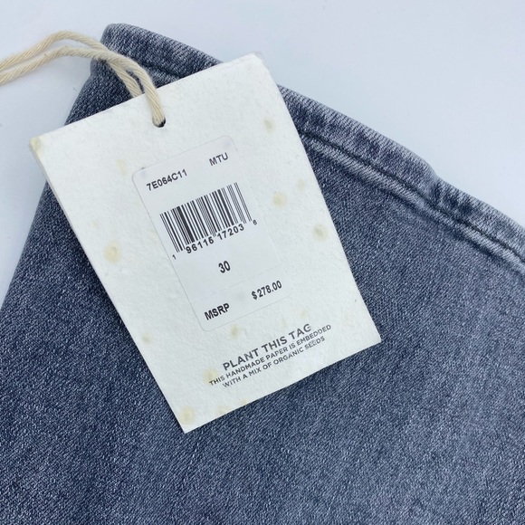 7 For All mankind the Classic Bootcut  gray/dark blue jeans - Picture 4 of 16